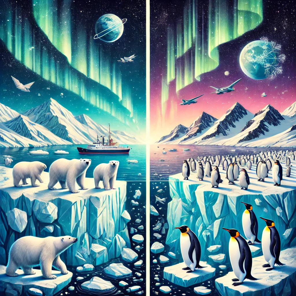 Arctic vs. Antarctica: Can You Spot the Differences?