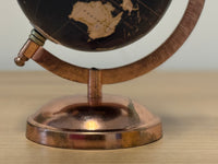 EXERZ 13cm Globe with Bronze Base, Handcraft Decorative Globe