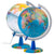 TOPGLOBE 20cm Illuminated Globe - English Map - Modern Political World globe - 20cm Diamter