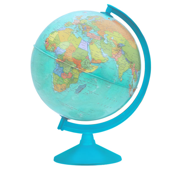 TOPGLOBE 30cm Educational World Globe Political Map New