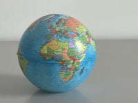 EXERZ 10CM Mini Globe (Political Map) With Money Bank Build In