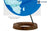 Exerz Illuminated World Globe 33cm diameter Wooden Base - 2 in 1 Light up Globe  - Sapphire