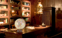 EXERZ 30cm Desktop Antique Globe, Handcraft Earth Globe