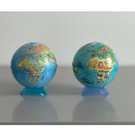 EXERZ 10CM Mini Globe (Political Map), with Pencil Sharpener build in