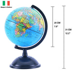 20cm Educational World Globe - Italian - Topglobe