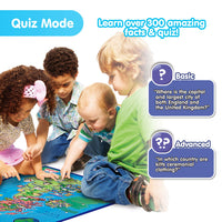 BEST LEARNING i-Poster My United Kingdom Interactive Map - Educational Talking Toy Ages 5 to 12 - Topglobe