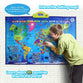 BEST LEARNING i-Poster My World Interactive Map Educational Talking Toy Age 5 to 12