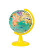 TOPGLOBE 15CM Educational Globe with 100pc Puzzles