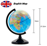 Exerz 14cm Educational World Globe - Topglobe