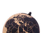 Exerz 14cm Natural Cork Globe 12 Push Pins Included (Natural Cork) - Topglobe