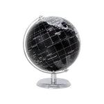 Exerz 14cm World Globe - Metallic Black - Topglobe