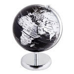 Exerz 14cm World Globe - Metallic Black - Topglobe