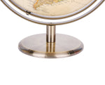 Exerz 20cm Antique Globe Metal Arc and Base Bronzed - All direction 360° - Topglobe