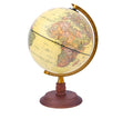 Exerz 20cm Antique Globe With a Wood Base