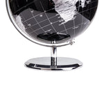 Exerz 20cm World Globe - Metallic Black - Topglobe