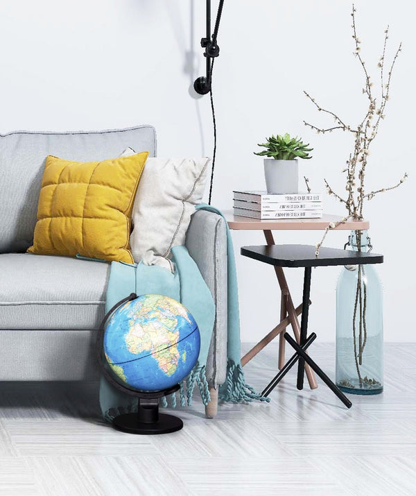 Exerz 25cm Educational World Globe - Topglobe