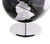 Exerz 25cm World Globe - Metallic Black - Topglobe