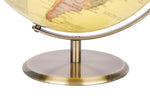 Exerz 30cm Antique Globe Metal Arc and Base Bronzed colour - Topglobe