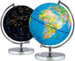 Science Kidz 2 in 1 Illuminated World Globe - Light Up Constellation