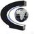 Senders Floating World Globe With LED Lights C Shape Magnetic Levitation (Black-Silver) - Topglobe