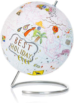 SUCK UK Globe Journal, Paper and metal, Multicolour, Small - Topglobe