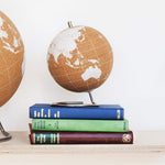 SUCK UK Mini White Desktop Cork Globe | Push PINS Included - Topglobe